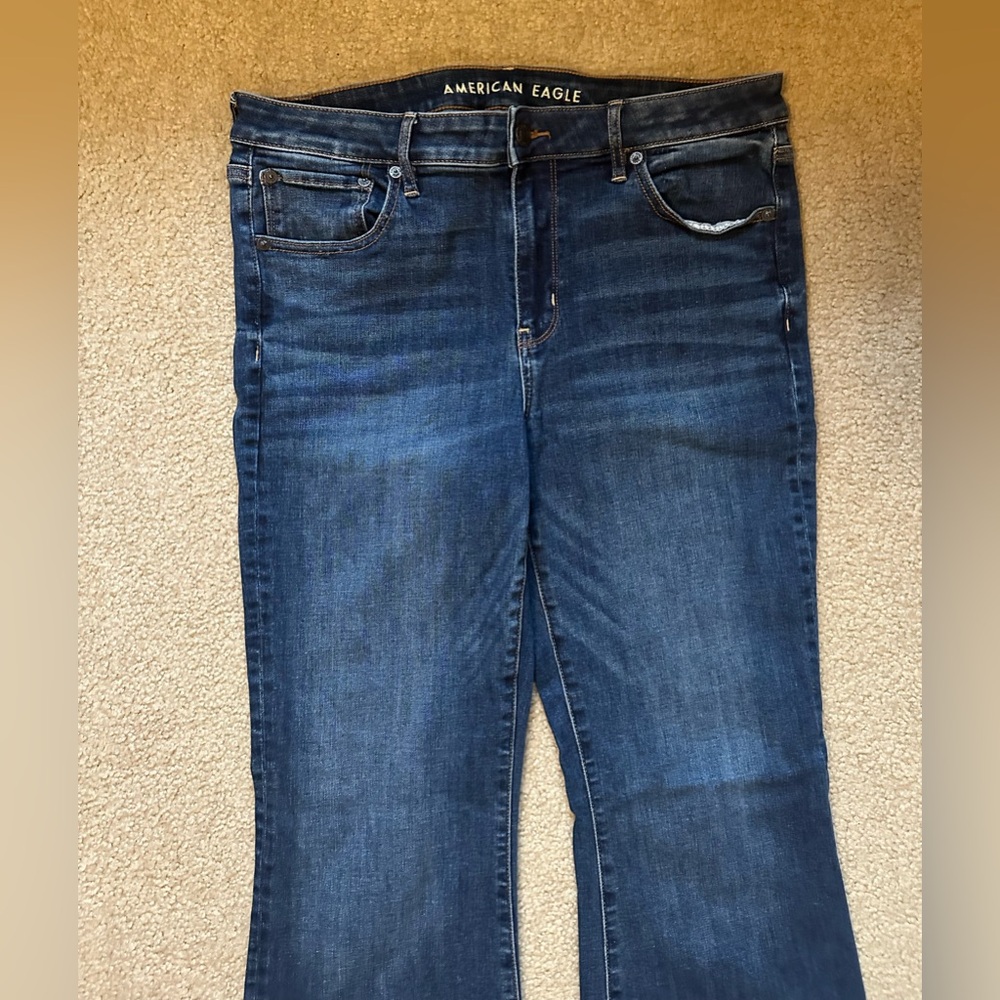 AE Low Rise Flare Jeans - Picture 3 of 3
